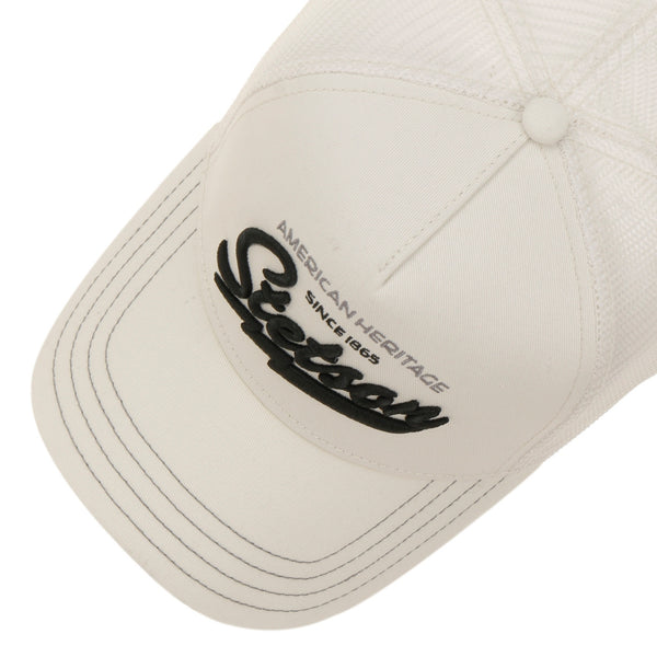 Stetson Since 1865 Trucker Cap 'Cream White'