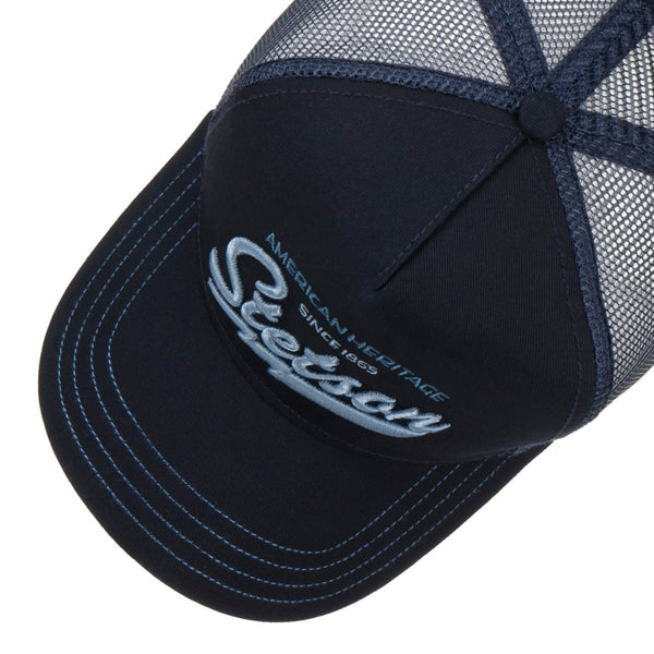 The Hat Shop Stetson Since 1865 Trucker Cap 'Navy'