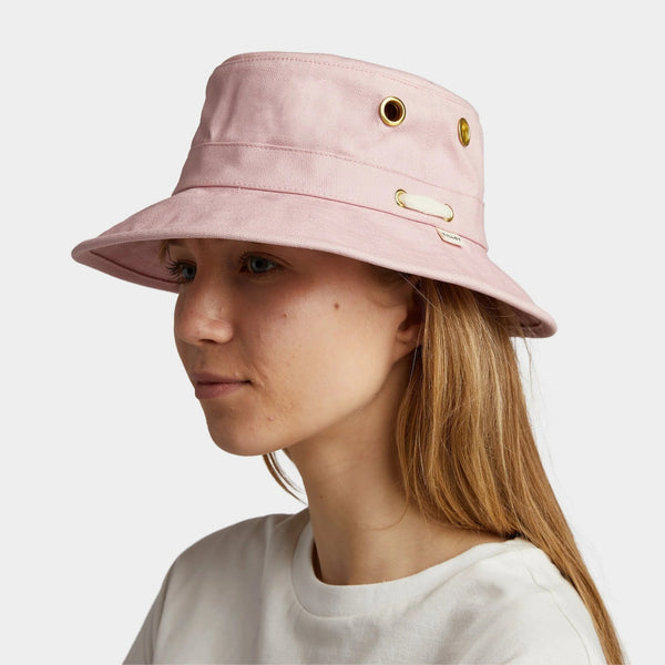 Tilley T1 Iconic Bucket Sun Hat UPF50+ 'Light Pink'