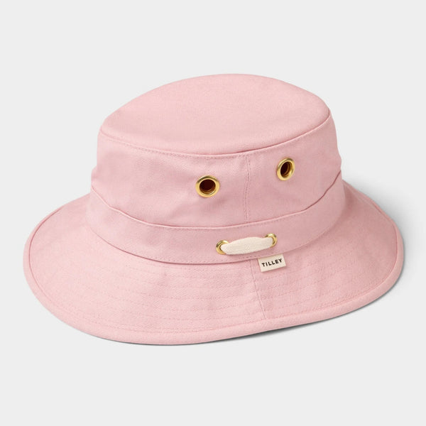Tilley T1 Iconic Bucket Sun Hat UPF50+ 'Light Pink'