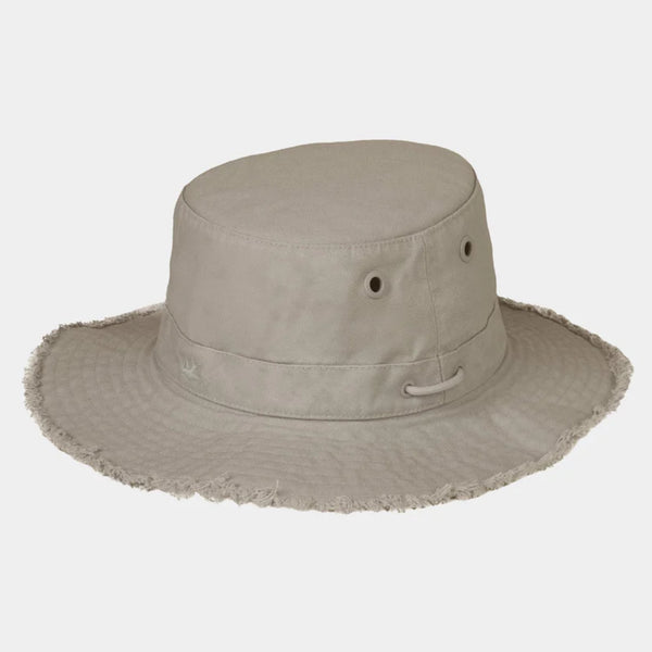 Tilley T3 Fringe Wanderer Sun Hat 'UPF50+' Stone