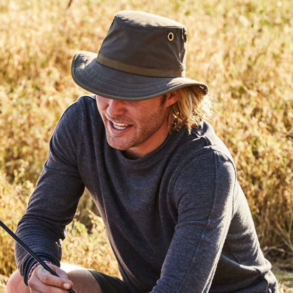 Tilley TWC7 Outback Wax Cotton Hat Lifestyle