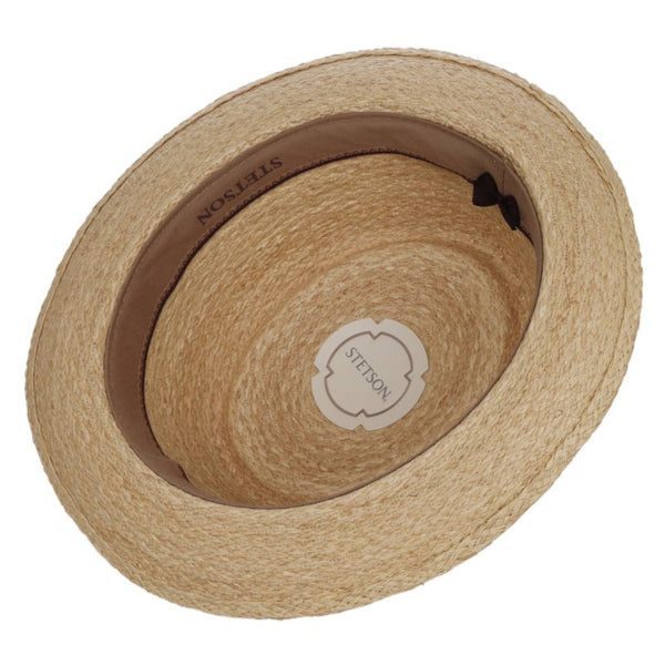 The Hat Shop Stetson 'Terlaco' Pork Pie Raffia Straw Hat