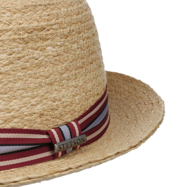The Hat Shop Stetson 'Terlaco' Pork Pie Raffia Straw Hat
