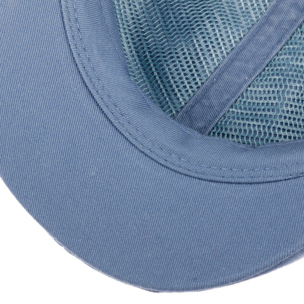 The Hat Shop Stetson Texas Sun Protection Flat Caps 'UPF40+' Light Blue