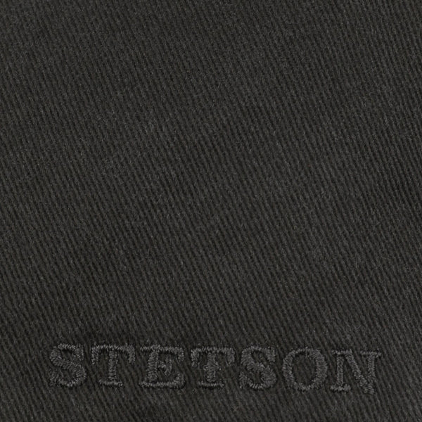 The Hat Shop Stetson Texas Sun Protection Flat Caps 'UPF40+' Black
