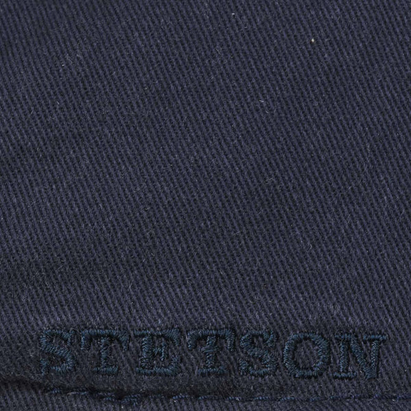The Hat Shop Stetson Texas Sun Protection Flat Cap 'UPF40+' Navy