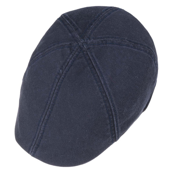 The Hat Shop Stetson Texas Sun Protection Flat Cap 'UPF40+' Navy