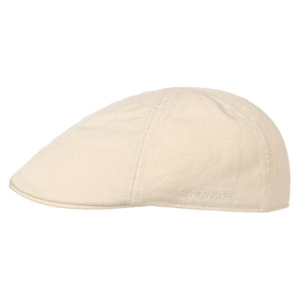 The Hat Shop Stetson Texas Sun Protection Flat Cap 'UPF40+' Oatmeal
