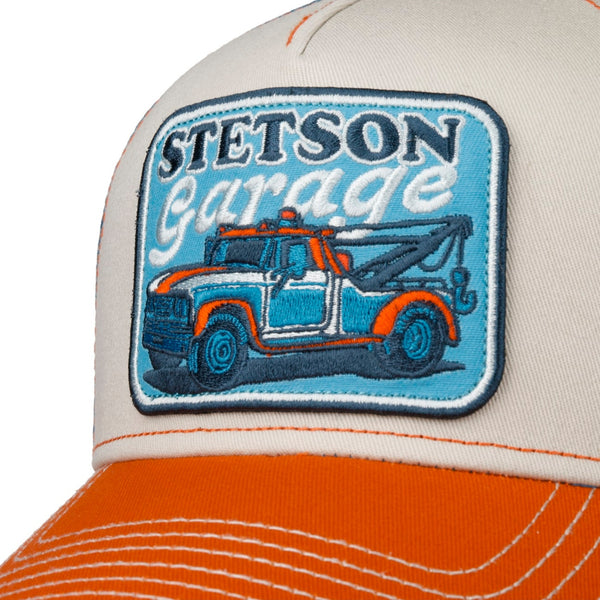 The Hat Shop Stetson Towing Service Trucker Cap Logo