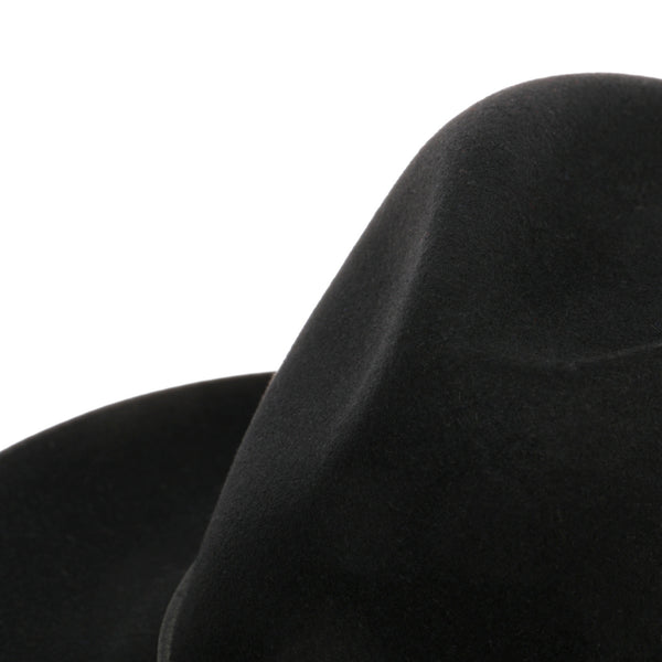 The Hat Shop Stetson Vanderson Fedora Fur Felt Hat Black
