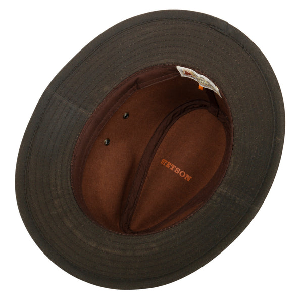 The Hat Shop Stetson Avasun Waxed Cotton Traveller