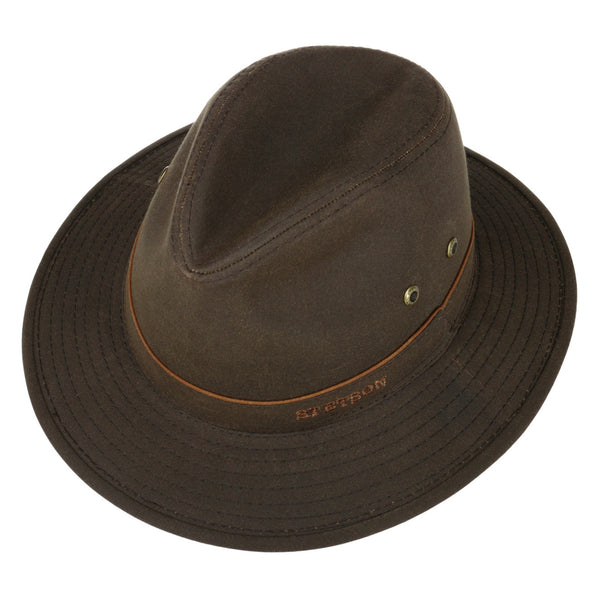 The Hat Shop Stetson Avasun Waxed Cotton Traveller
