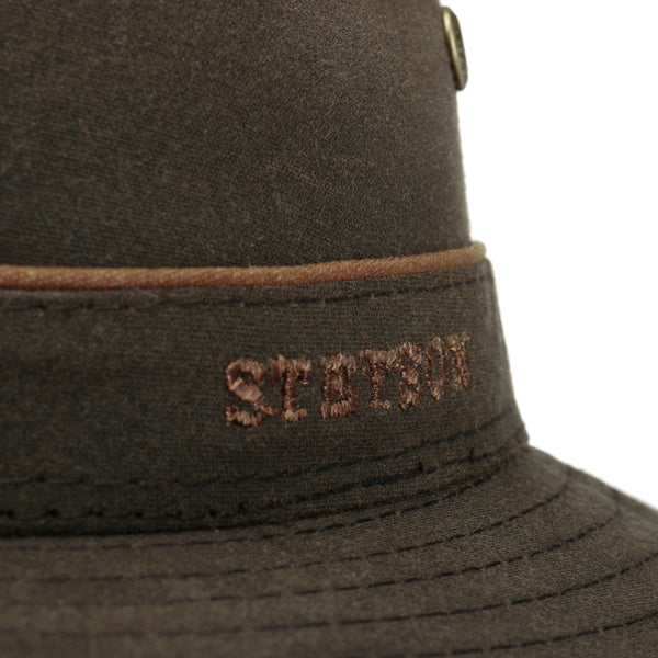 The Hat Shop Stetson Avasun Waxed Cotton Traveller