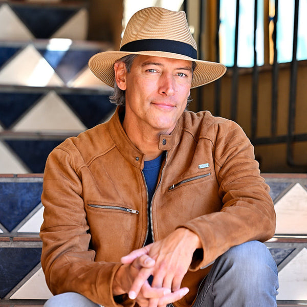 Mens Wallaroo 'Palm Beach' Sun Hat 'UPF50+' Camel