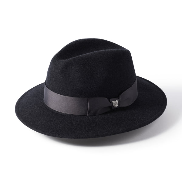 Failsworth 100% wool Boston fedora, grey