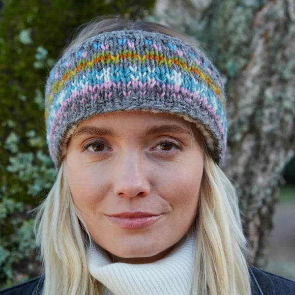 The Hat Shop Ladies Pachamama Braemar Lined Wool Headband