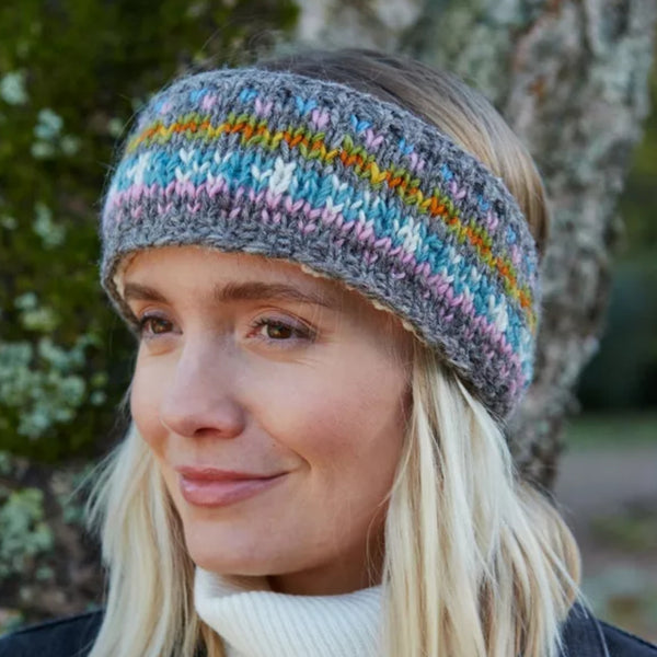 The Hat Shop Ladies Pachamama Braemar Lined Wool Headband