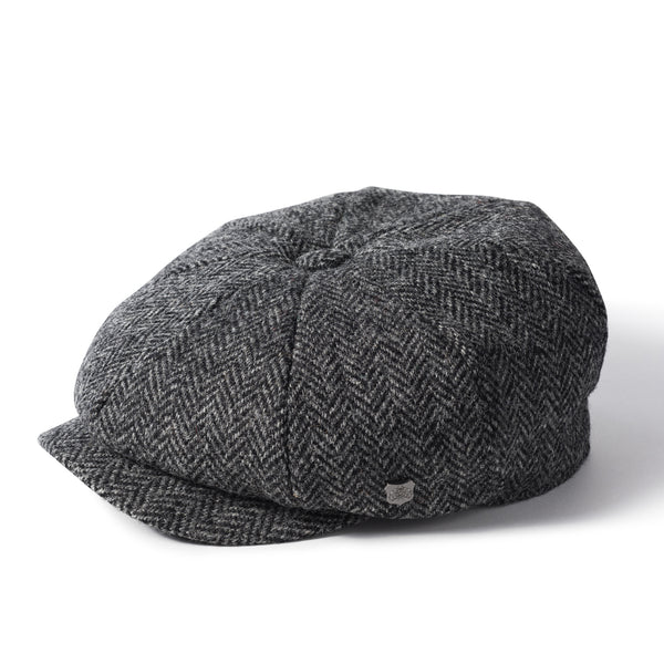 Failsworth Harris Tweed Carloway Bakerboy cap, 4615