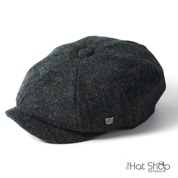 The Hat Shop Carloway Harris Tweed Bakerboy Cap 5018
