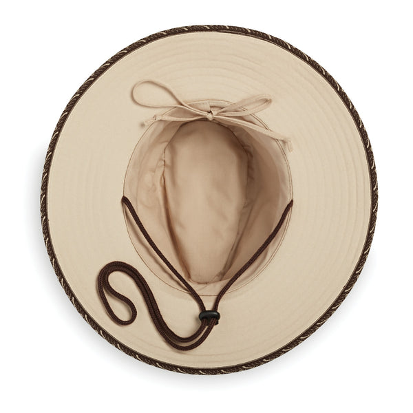 The Hat Shop Mens Wallaroo 'Cabo' Sun Hat UPF50+ Bottom