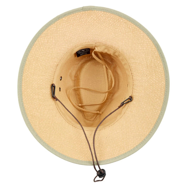 The Hat Shop Mens Wallaroo 'Charleston' Sun Hat UPF50+ Bottom