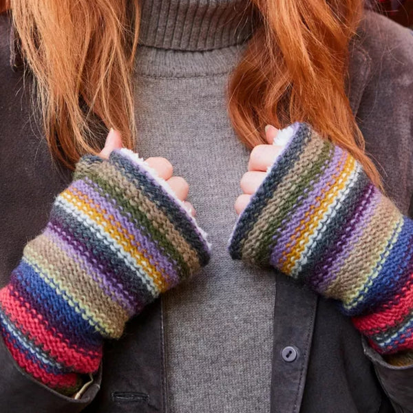 The Hat Shop  Ladies Pachamama Cochabamba Lined Wool Handwarmers