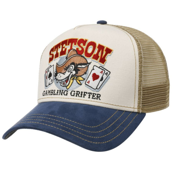 The Hat Shop Stetson Gambling Grifter Trucker Cap 'Beige'