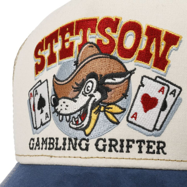 The Hat Shop Stetson Gambling Grifter Trucker Cap 'Beige'