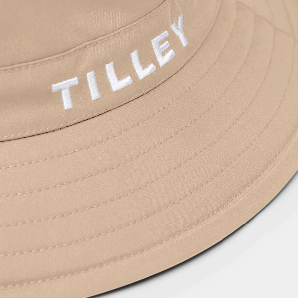 The Hat Shop Tilley Golf Bucket Hat Light Tan