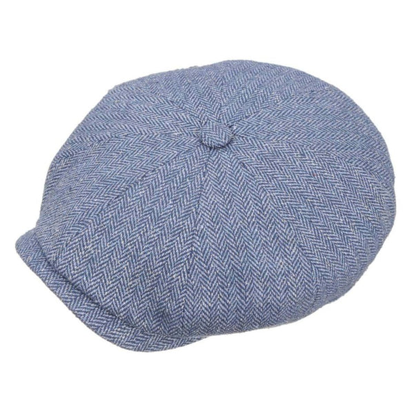 The Hat Shop Stetson Hatteras 100% Silk Bakerboy Cap 321