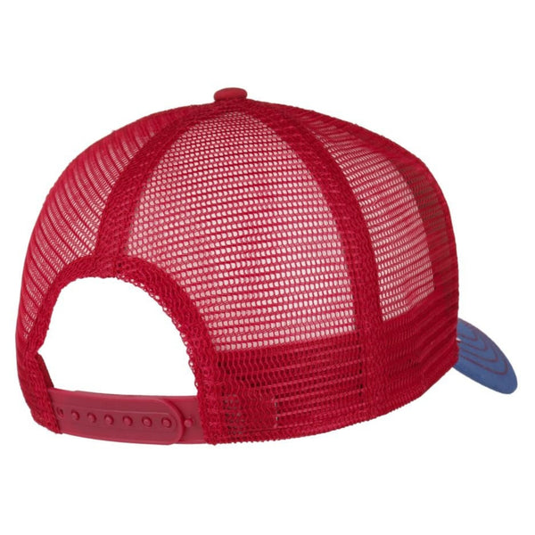The Hat Shop Highway Trucker Cap 'Blue-Red'
