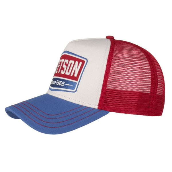 The Hat Shop Highway Trucker Cap 'Blue-Red'