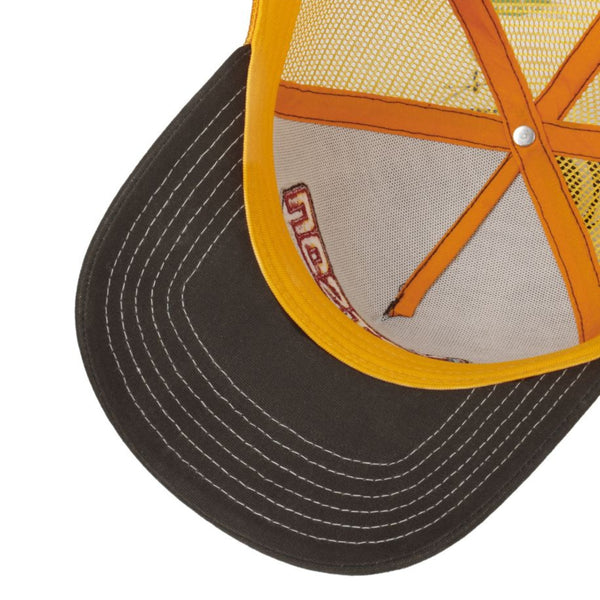 The Hat Shop Stetson Hard Work Trucker Cap 'Yellow'