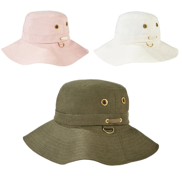 The Hat Shop Tilley Ladies Hemp Broad Brim Sample Hats