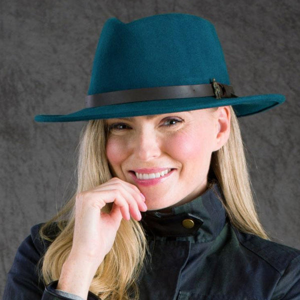The Hat Shop Jack Murphy Boston Hat Teal
