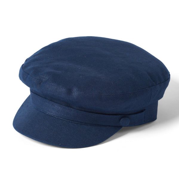 Failsworth Irish Linen Mariner Cap - The Hat Shop Salisbury
