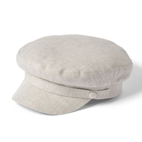 Failsworth Irish Linen Mariner Cap - The Hat Shop Salisbury