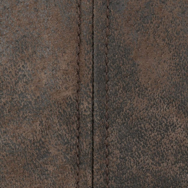 The Hat Shop Stetson Madison Leather Flat Cap Brown