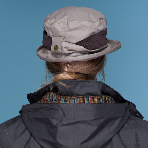 Jack Murphy Malvern ladies waterproof hat, chinchilla
