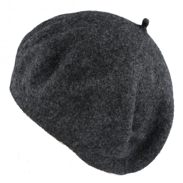 The Hat Shop Salisbury Maz Dark Grey Beret