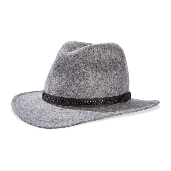 The Hat Shop Tilley Montana Wool Hat Grey