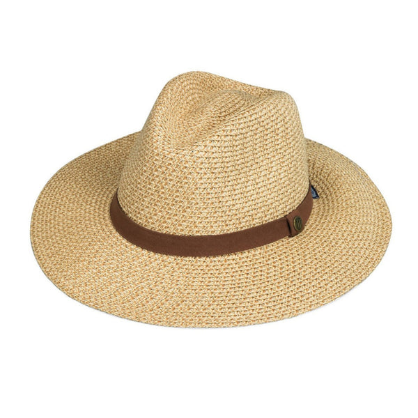 The Hat Shop Mens Wallaroo 'Outback' Sun Hat UPF50+ Natural