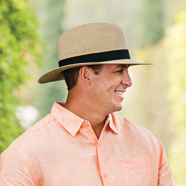 The Hat Shop Mens Wallaroo 'Palm Beach' Sun Hat UPF50+ Lifestyle