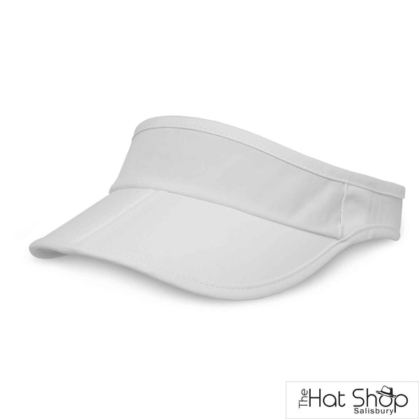 The Hat Shop Sunday Afternoons Aero UPF50+ Visor White