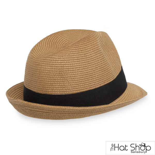 The Hat Shop Salisbury Sunday Afternoons Cayman Trilby Sun Hat Tan