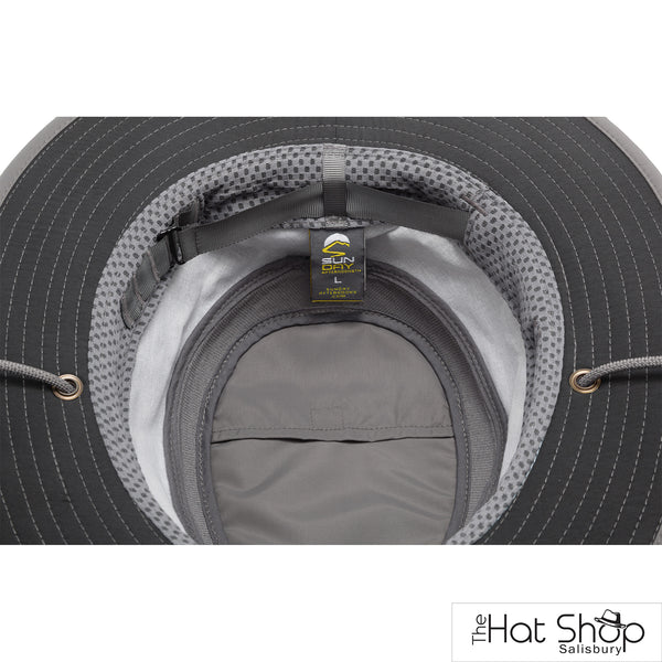 The Hat Shop Sunday Afternoon Charter Escape Hat Charcoal