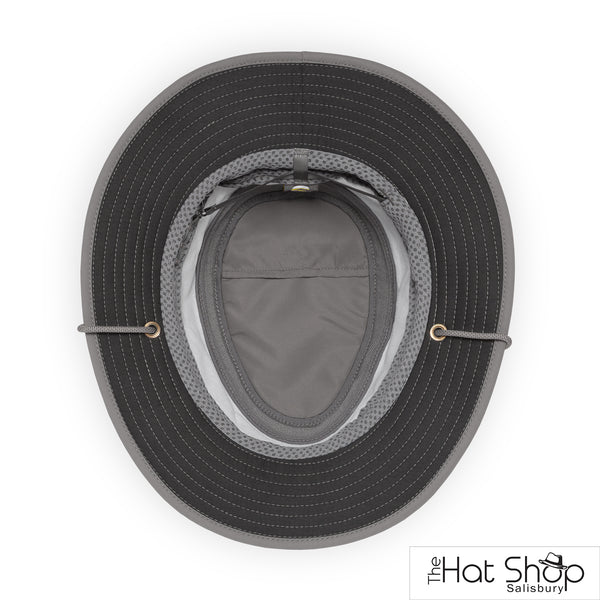 The Hat Shop Sunday Afternoon Charter Escape Hat Charcoal