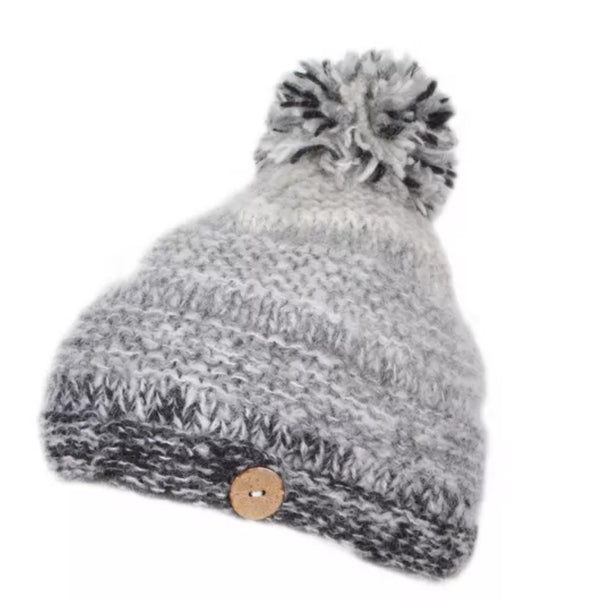 The Hat Shop Ladies Pachamama Sierra Nevada Sherpa Lined Bobble Beanie