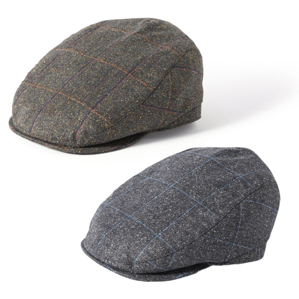 The Hat Shop Failsworth Mallalieus Silk-Cotton Mix Sports Flat Cap